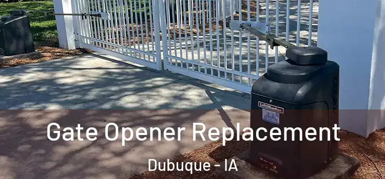 Gate Opener Replacement Dubuque - IA