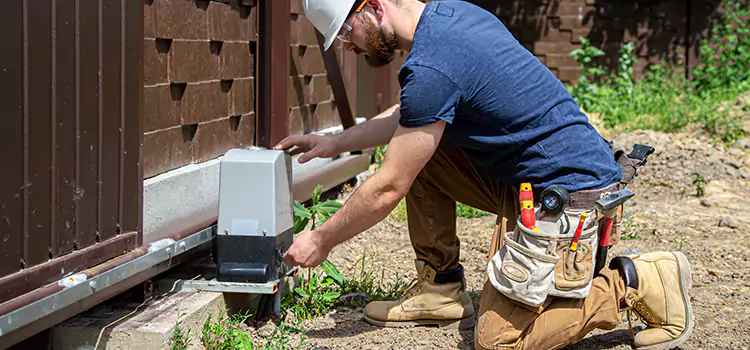 Electric Driveway Gate Installation Dubuque